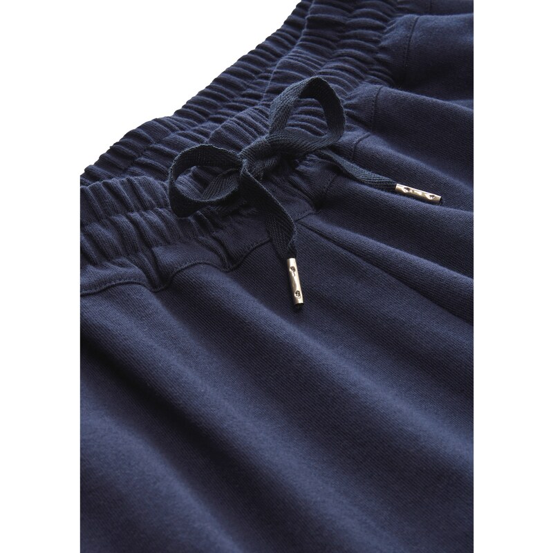 bonprix Essential teplákové kalhoty, volný střih Modrá