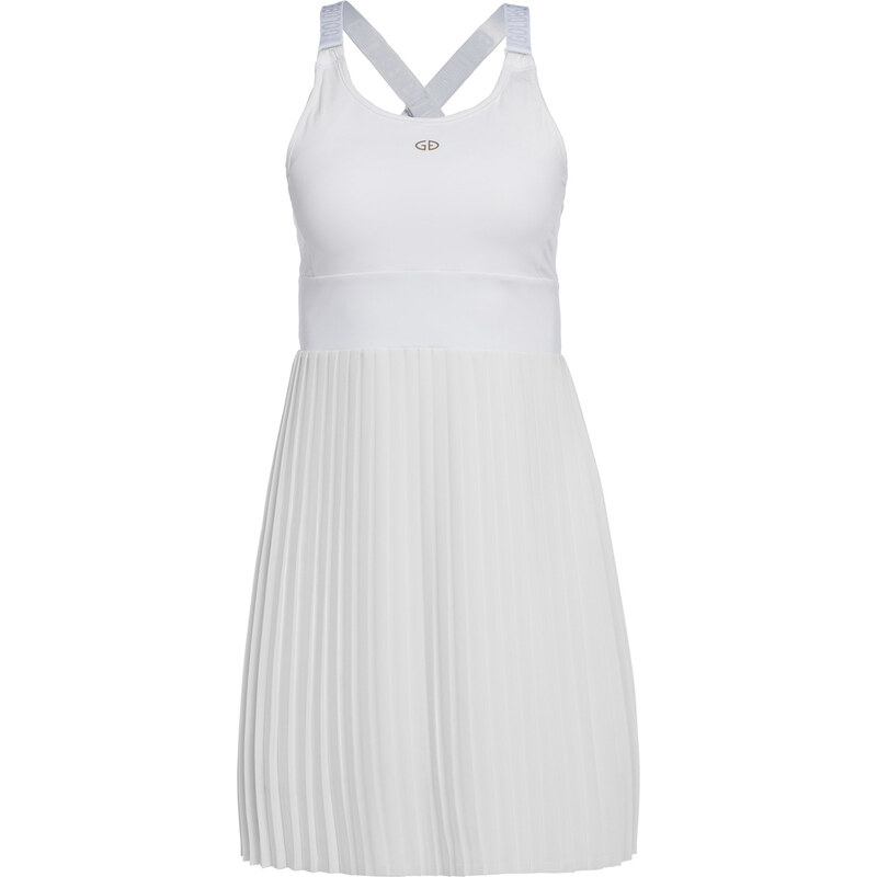 Dámské šaty Goldbergh Cheer Dress With Inner Short white