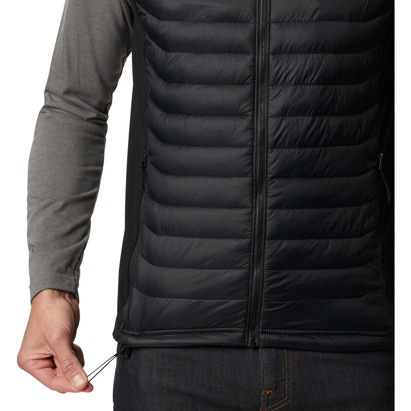 Pánská Prošívaná vesta COLUMBIA M POWDER PASS VEST 1842414010 – Černá