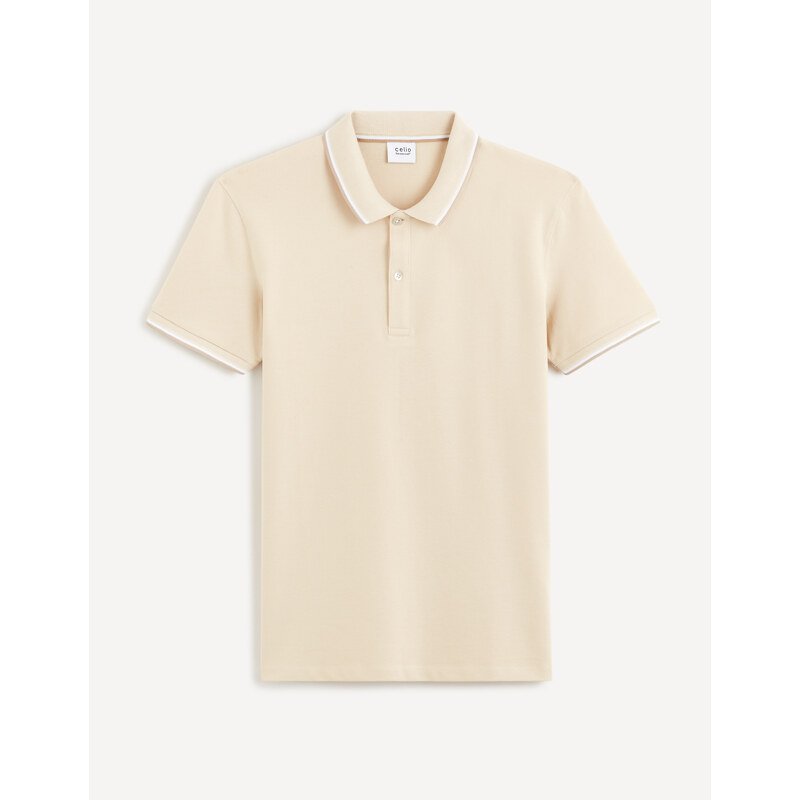 Celio Polo tričko pique Decolrayeb - Pánské