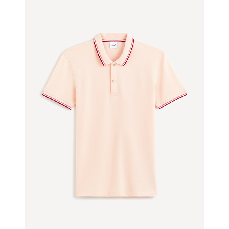 Celio Polo tričko pique Decolrayeb - Pánské