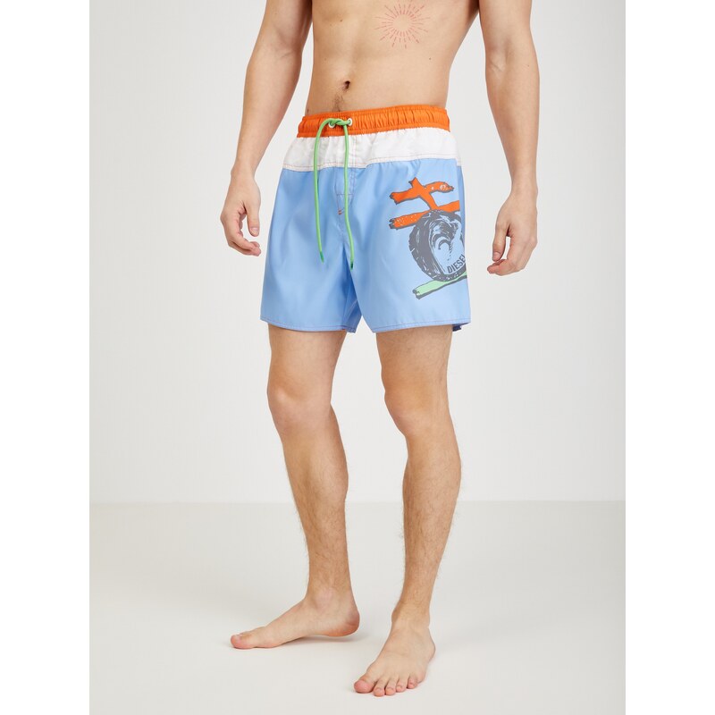 Diesel Trenýrky BMBX-WAVE-YK BOXERS - Pánské