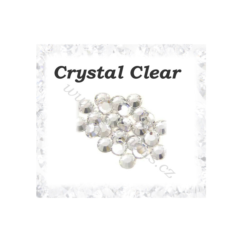 Kamínky Crystal Clear - SS6, 300 ks