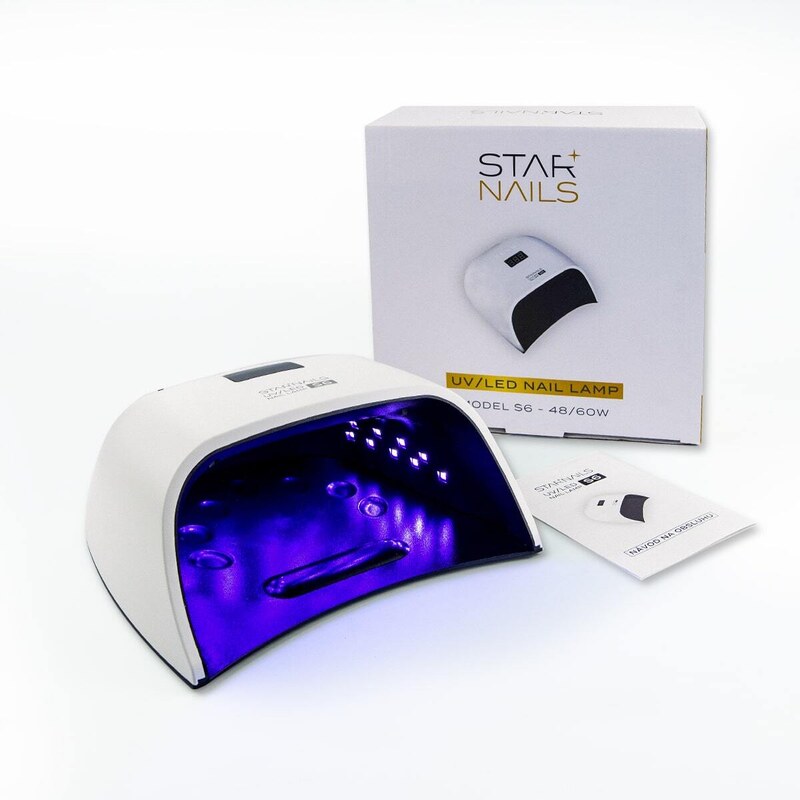 UV/LED Nail Lamp STARNAILS, Model S6, 48/60W - lampa na nehty