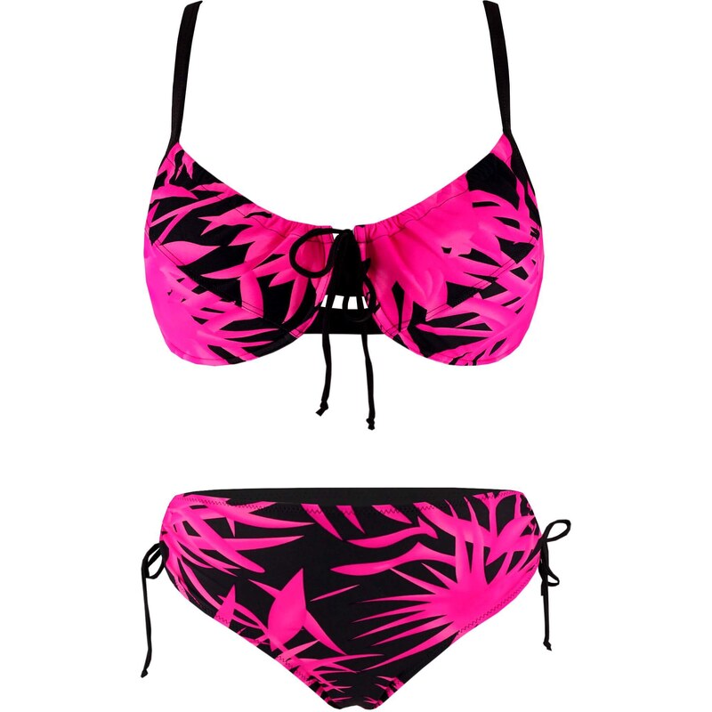 Darni Espada Pink dvoudílné plavky bez výztuže P348