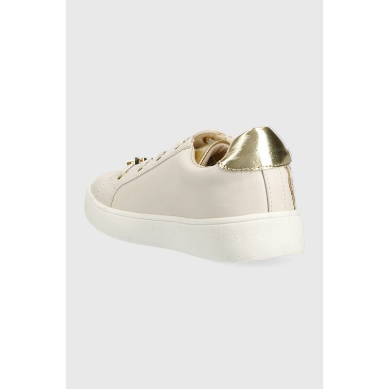 Dětské sneakers boty Michael Kors béžová barva