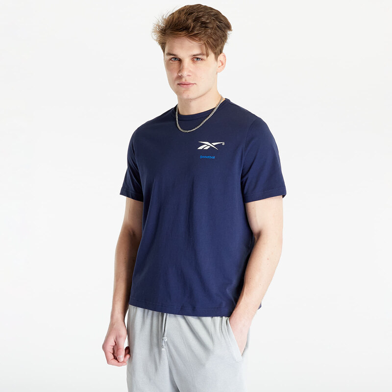 Pánské tričko Reebok Basketball Ct Ss Tee Vector Navy