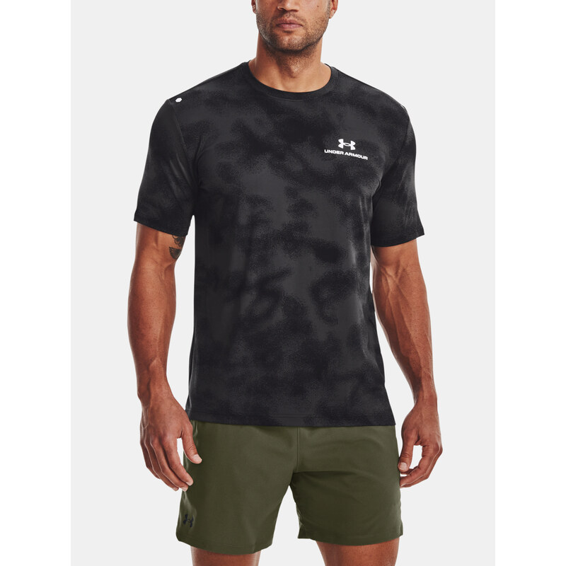 Under Armour Tričko UA Rush Energy Print SS-BLK - Pánské