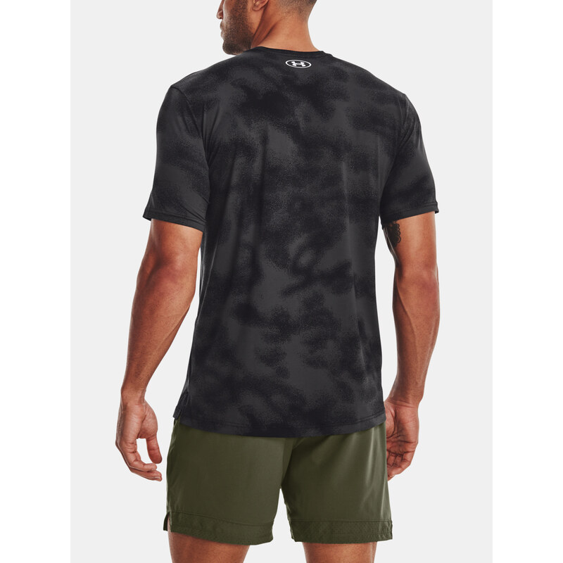 Under Armour Tričko UA Rush Energy Print SS-BLK - Pánské