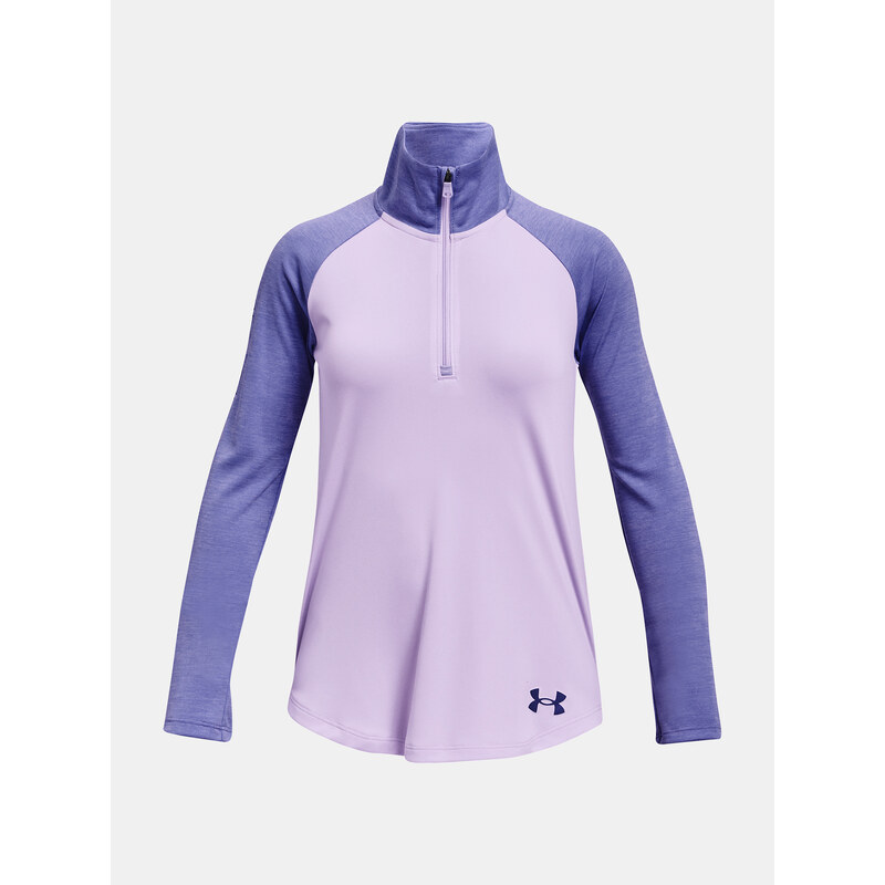 Under Armour Tričko UA Tech Graphic 1/2 Zip -PPL - Holky