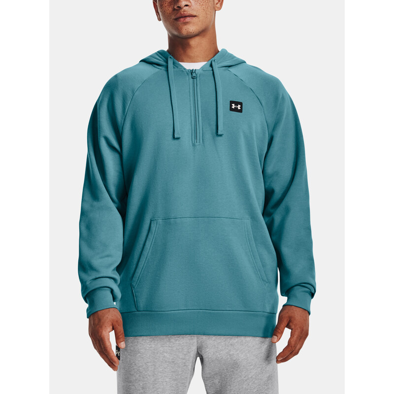 Under Armour Mikina UA Rival Fleece 1/2 Zip HD-BLU - Pánské