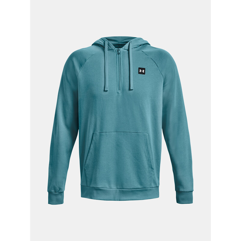 Under Armour Mikina UA Rival Fleece 1/2 Zip HD-BLU - Pánské