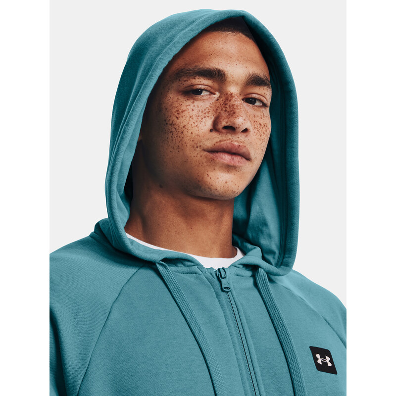 Under Armour Mikina UA Rival Fleece 1/2 Zip HD-BLU - Pánské