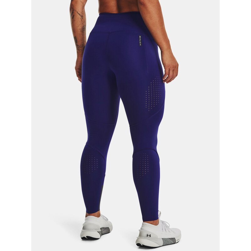 Under Armour Legíny UA SF Rush Ank Leg Perf-BLU - Dámské