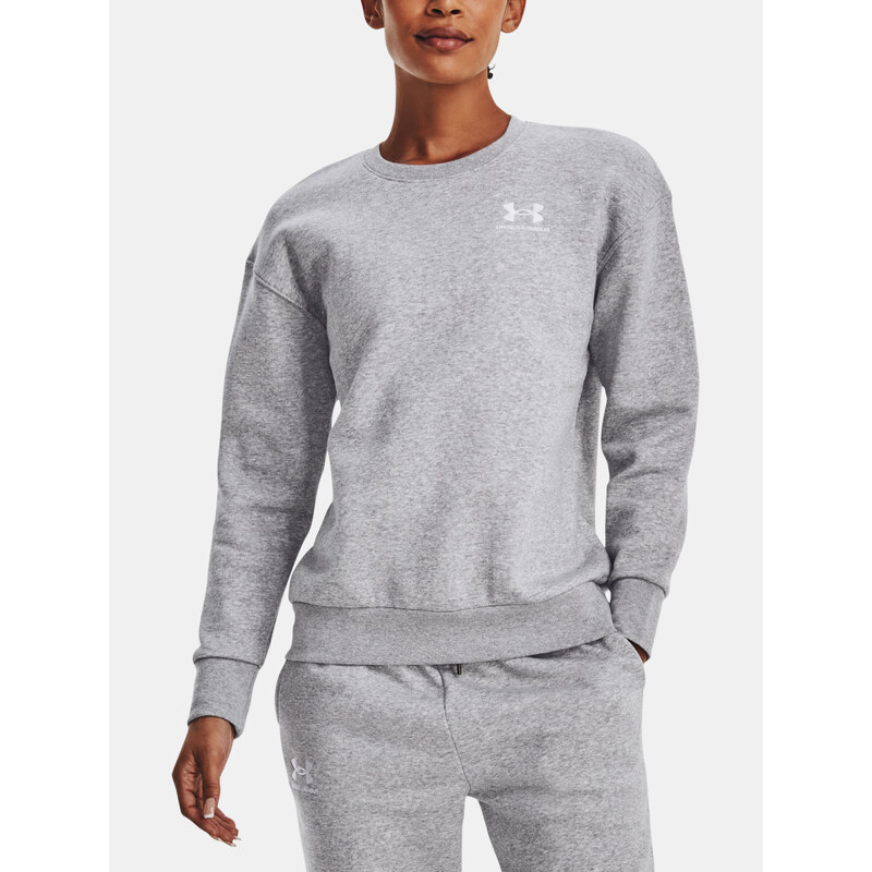 Under Armour MMikina Essential Fleece Crew-GRY - Dámské 80183000