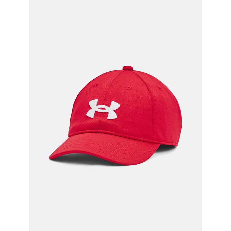 Under Armour Kšiltovka Boy's UA Blitzing Adj-RED - Kluci