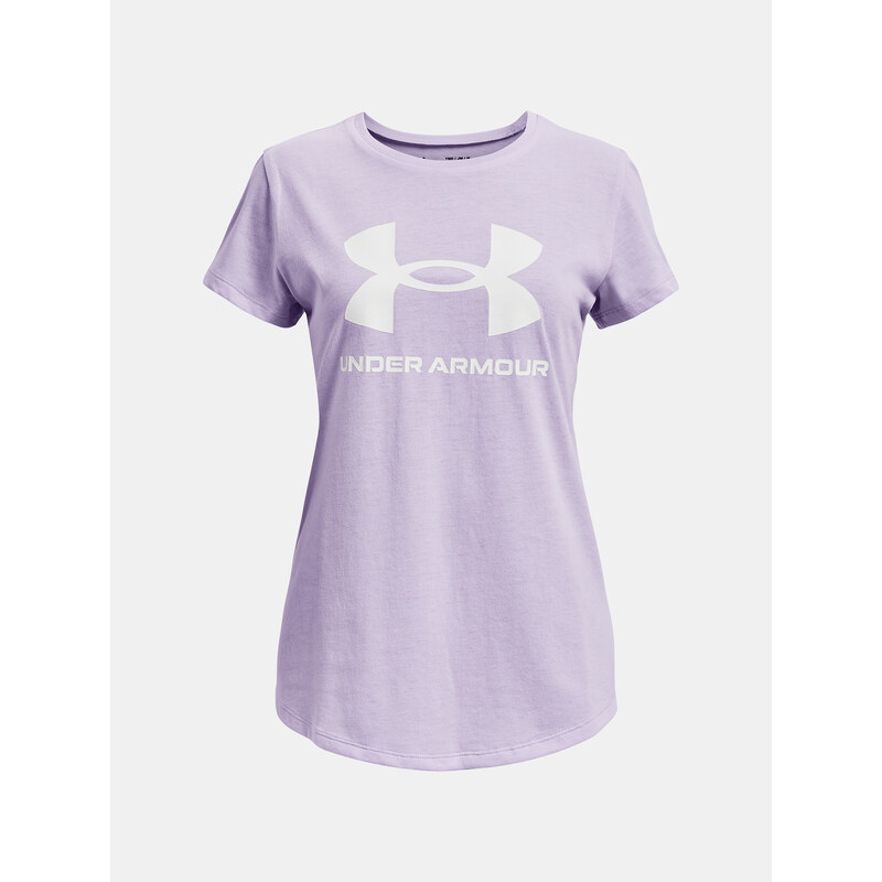 Under Armour Tričko UA SPORTSTYLE LOGO SS-PPL - Holky