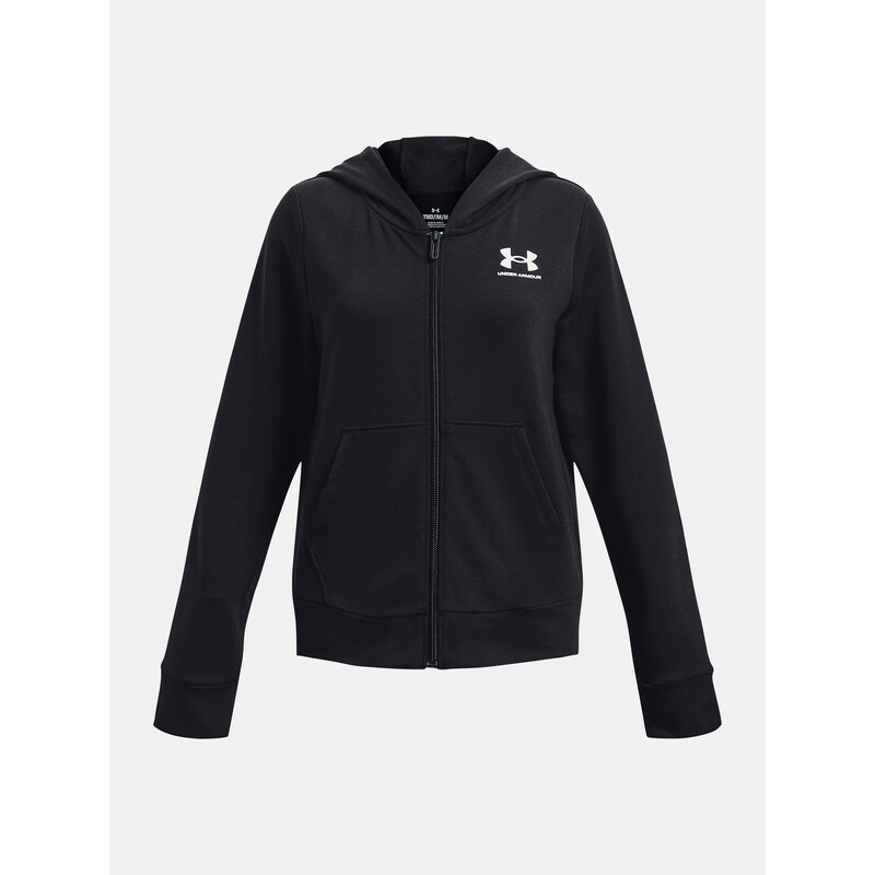 Mikina Under Armour UA Rival Terry FZ Hoodie-BLK