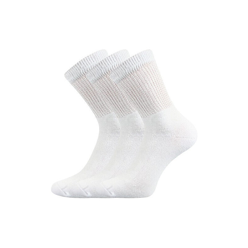 3PACK ponožky BOMA bílé (012-41-39 I)
