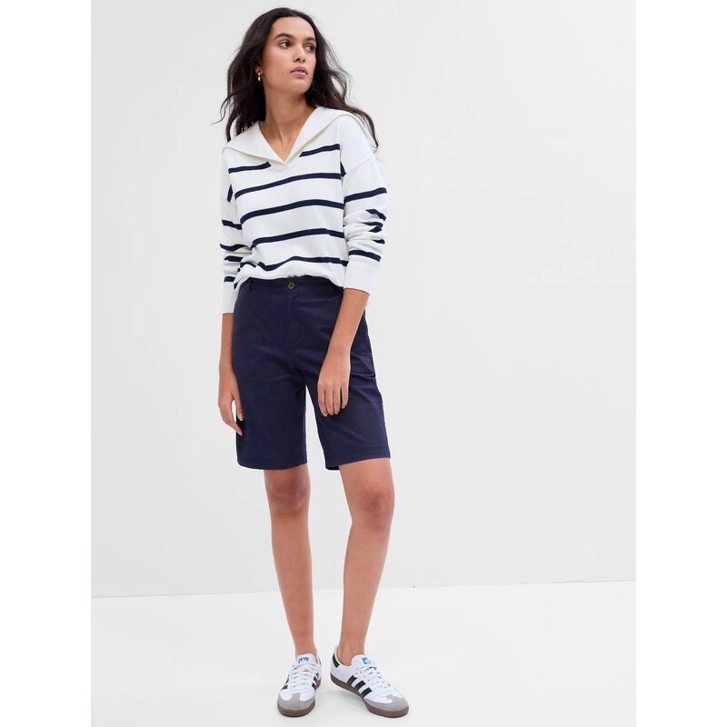 GAP Kraťasy twill mid rise - Dámské 107059364