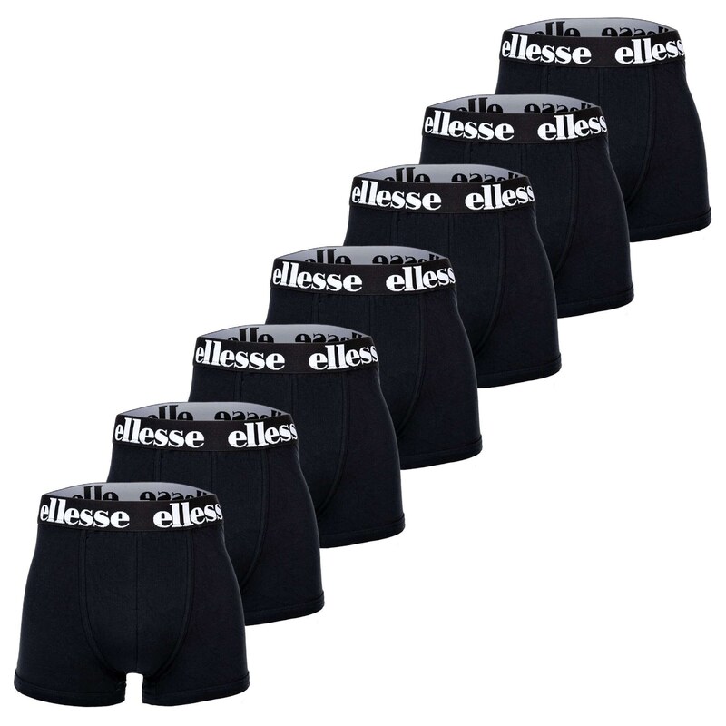 ELLESSE Boxerky černá / bílá