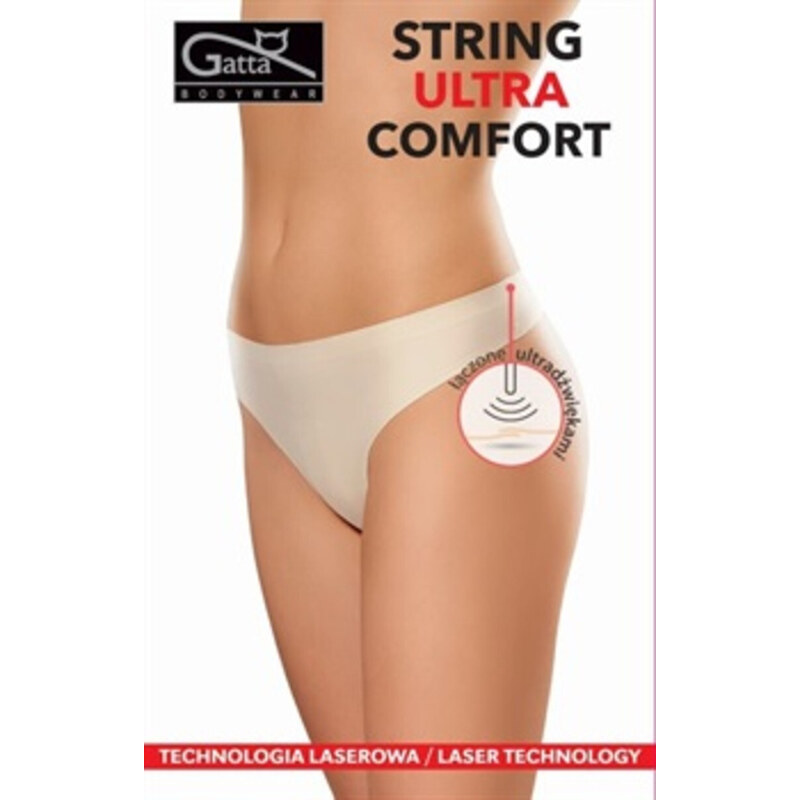 Dámská tanga ULTRA COMFORT Béžová - GATTA 113557332