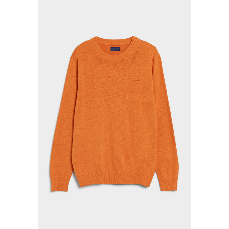 SVETR GANT COTTON FLAMME C-NECK oranžová M