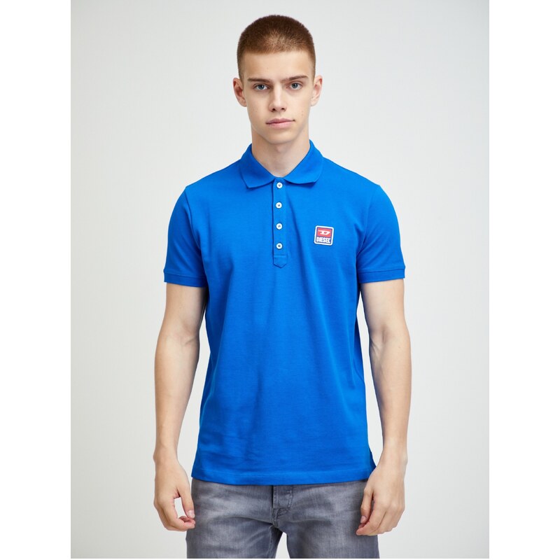 Diesel Tričko T-Kal-Patch Polo Polo - Pánské