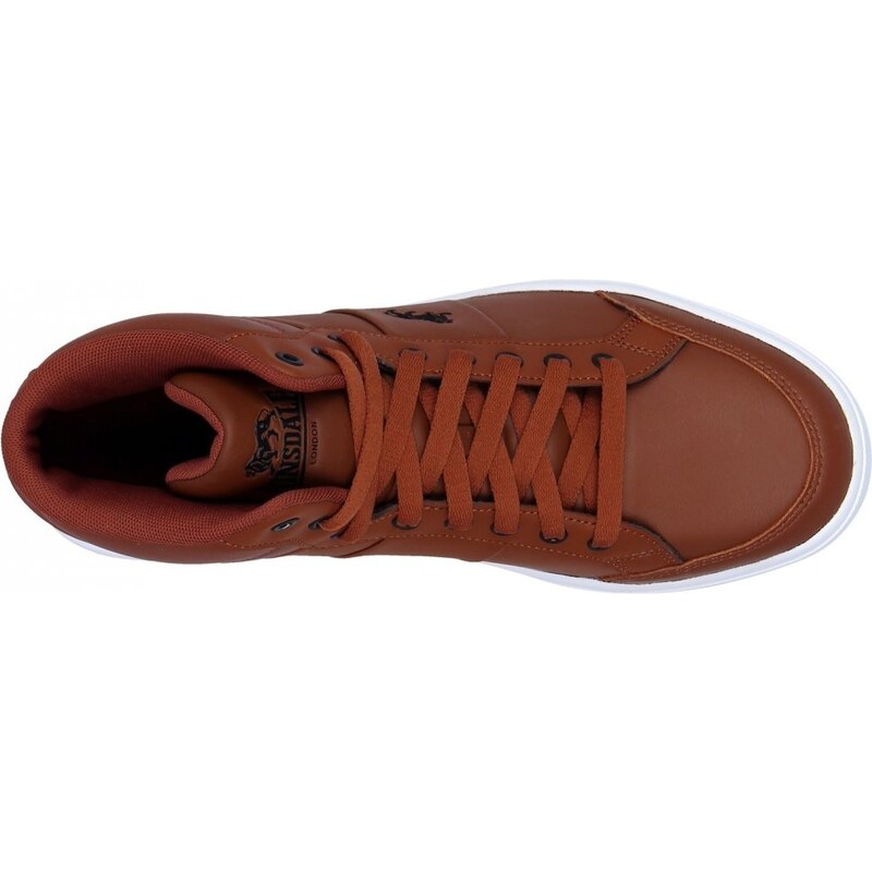 Lonsdale Canons Mens Trainers Tan/White