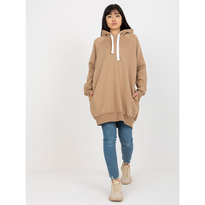 ex moda Sweatshirt-EM-BL-695.25X-dark beige