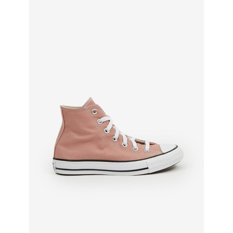 Starorůžové dámské kotníkové tenisky Converse Chuck Taylor All St - Dámské