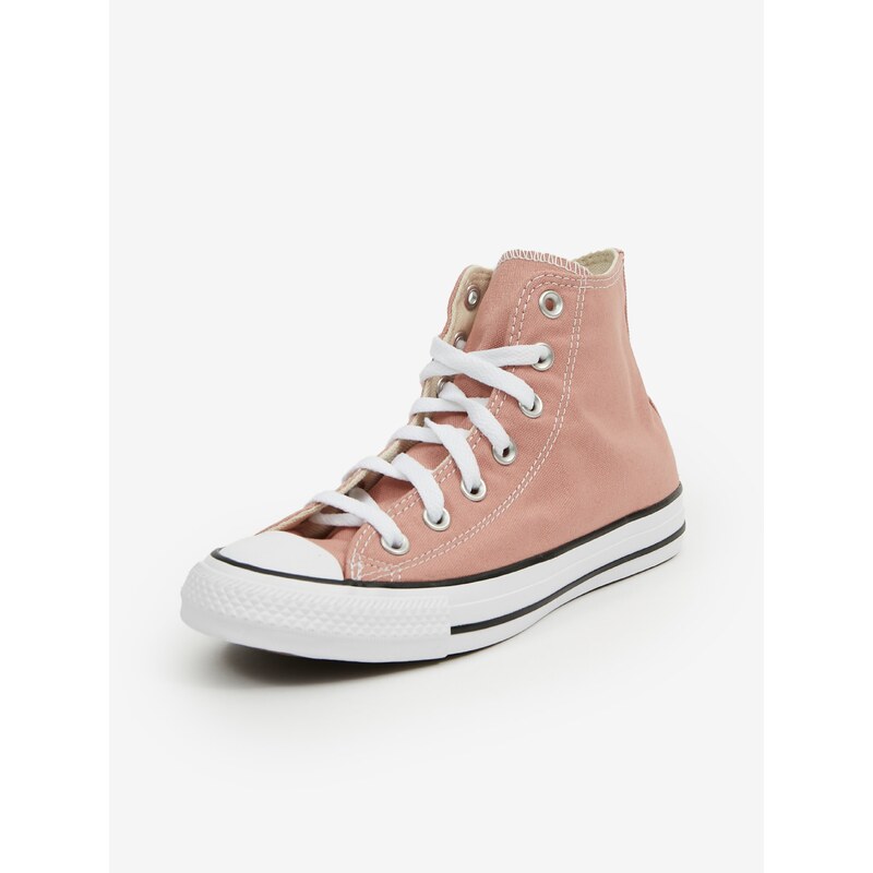 Starorůžové dámské kotníkové tenisky Converse Chuck Taylor All St - Dámské