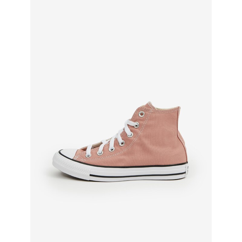 Starorůžové dámské kotníkové tenisky Converse Chuck Taylor All St - Dámské