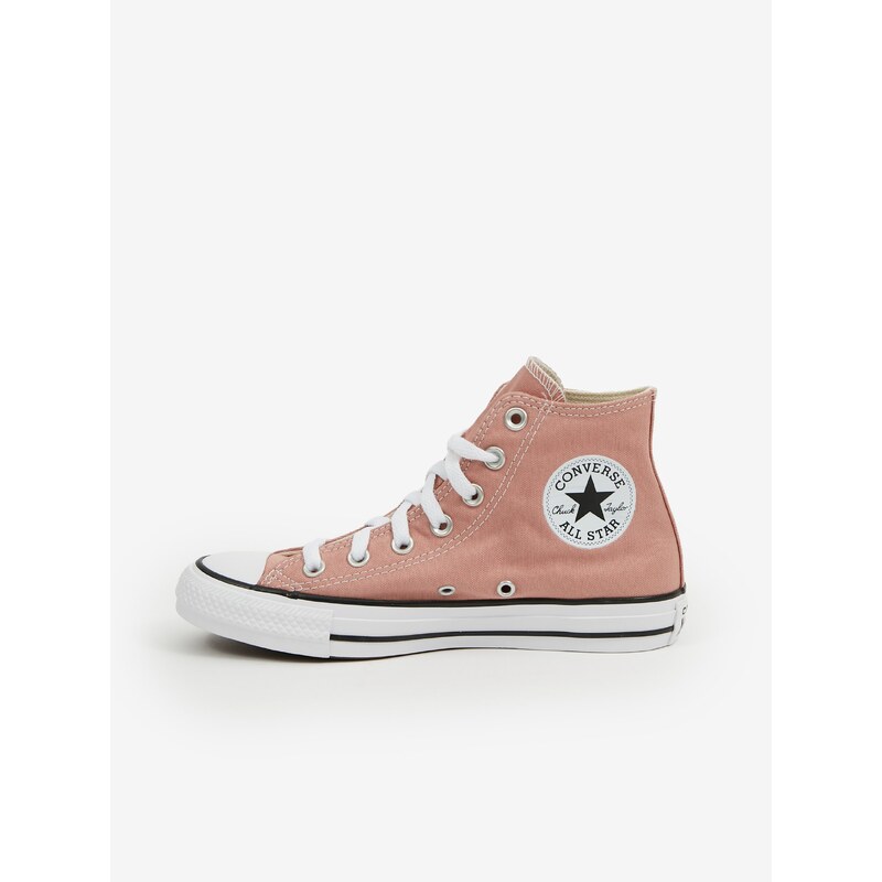 Starorůžové dámské kotníkové tenisky Converse Chuck Taylor All St - Dámské