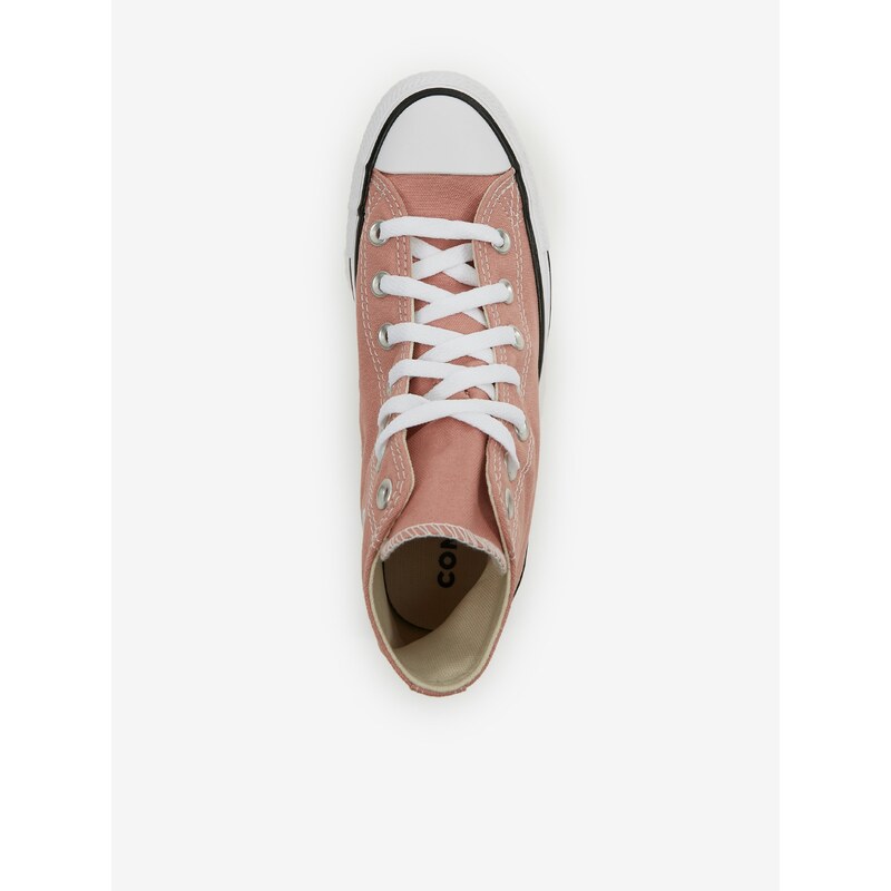 Starorůžové dámské kotníkové tenisky Converse Chuck Taylor All St - Dámské