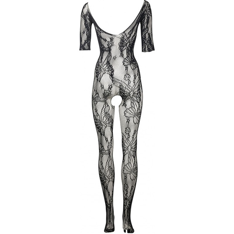 Erotické bodystocking s dlouhým rukávem Le Désir