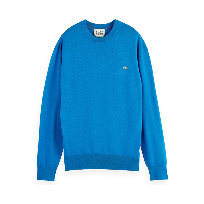 SCOTCH & SODA Svetr Essentials královská modrá