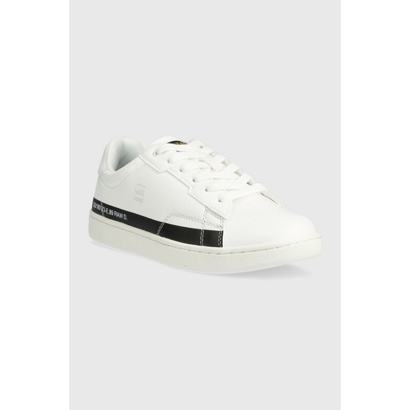 Sneakers boty G-Star Raw Cadet Lea bílá barva, 2311002524.WHT.BLK