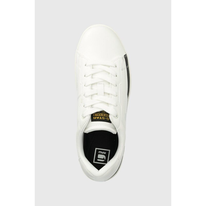 Sneakers boty G-Star Raw Cadet Lea bílá barva, 2311002524.WHT.BLK