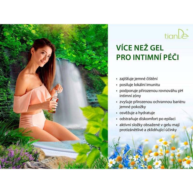 Tiande Gel pro intimní péči s bylinnými extrakty 360 g