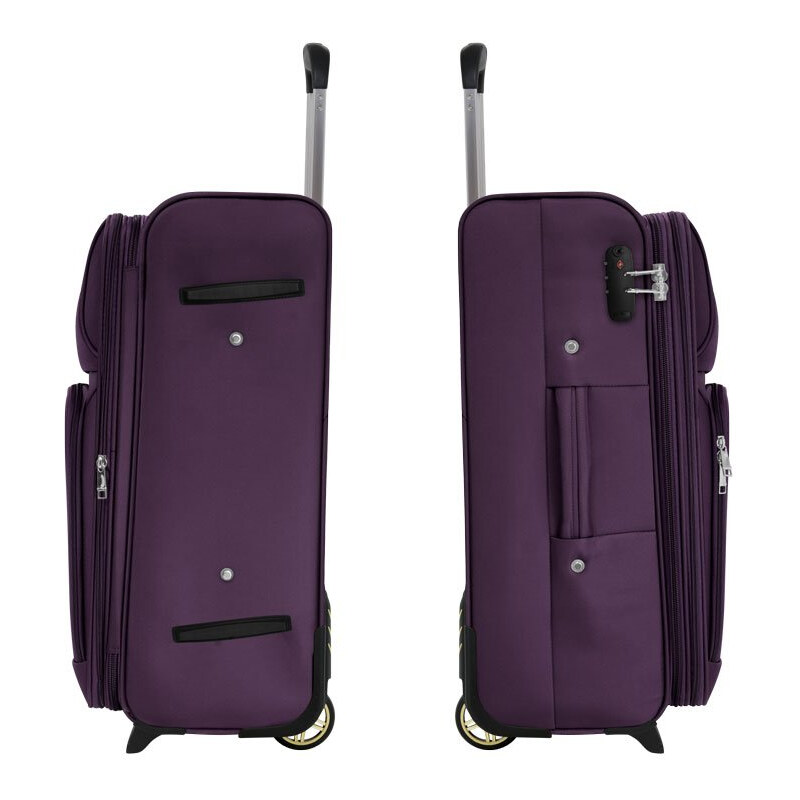 AVANCEA Cestovní kufr AVANCEA GP9196 Dark purple 2W M