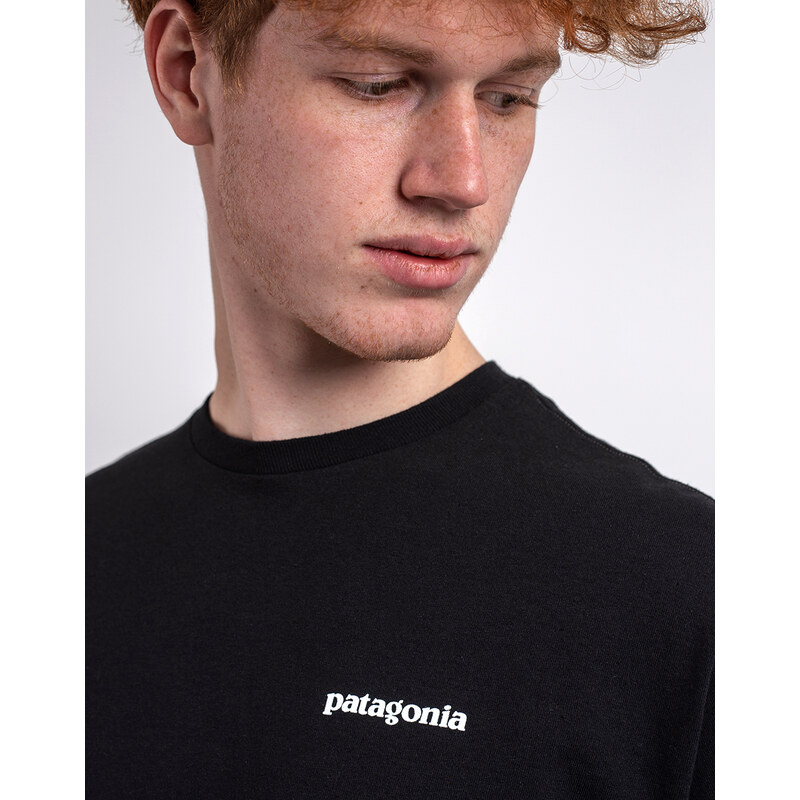 Patagonia M's P-6 Logo Responsibili-Tee Black