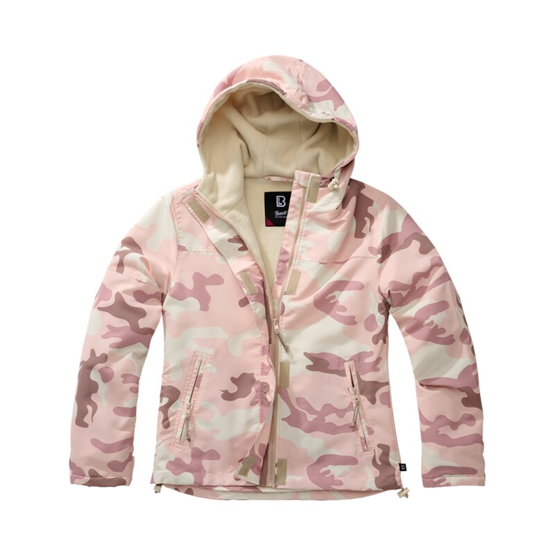 Brandit Bunda Windbreaker Ladies Frontzip candy camo XS