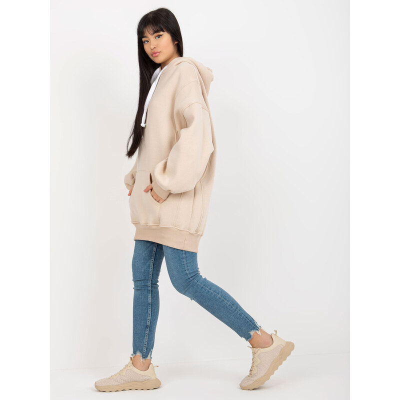 ex moda Sweatshirt-EM-BL-694.20X-beige