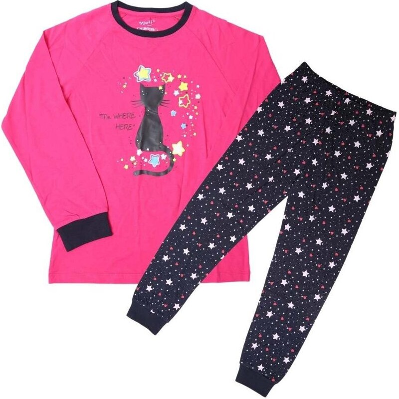 Dívčí pyžamo Wolf S2153C - růžová