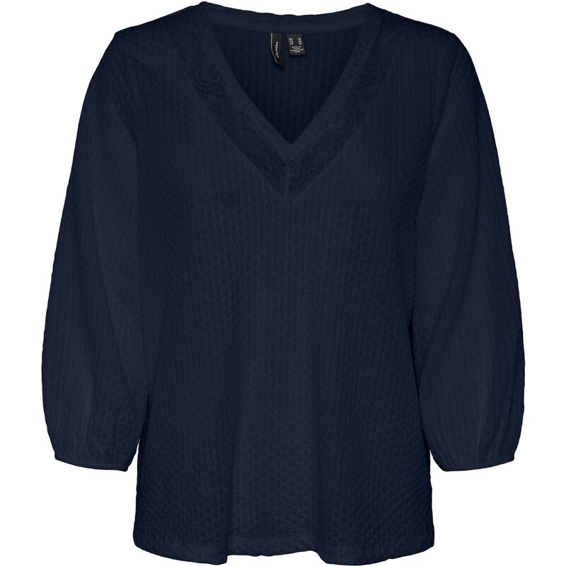 VERO MODA Halenka námořnická modř