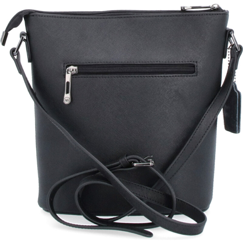 Kožená kabelka crossbody Noelia Bolger černá NB 0058 C