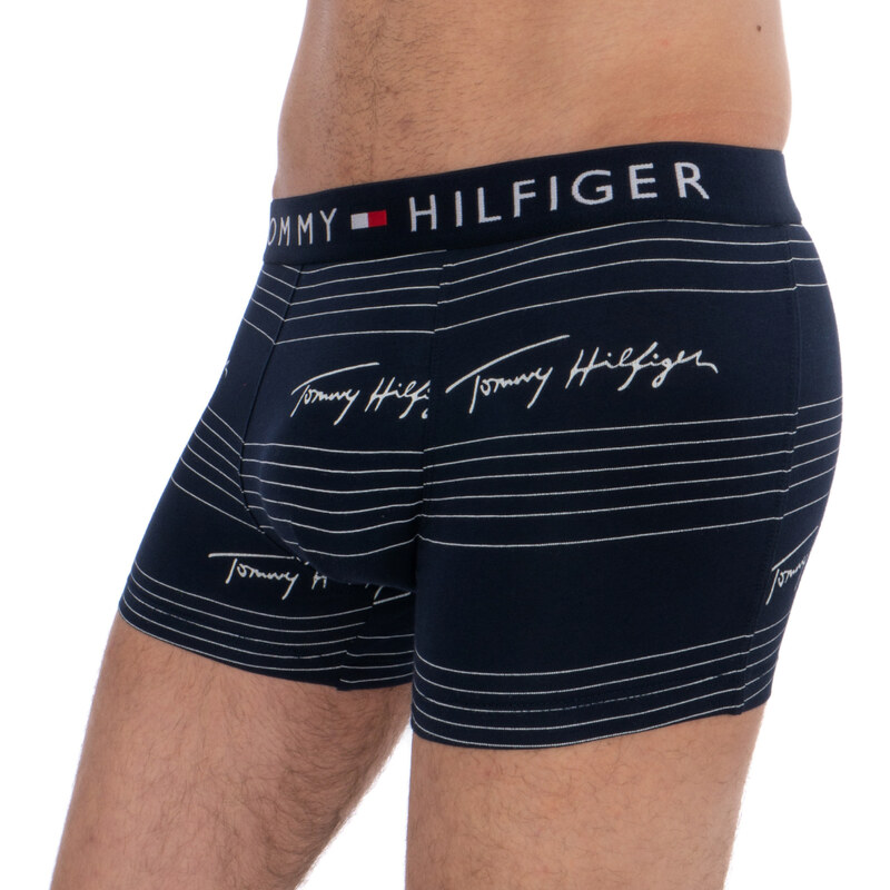 Tommy Hilfiger pánské tmavě modré boxerky Logo
