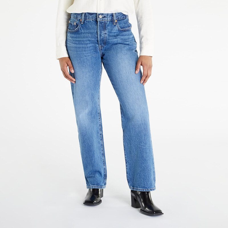 Dámské džíny Levi's 501 90'S Jeans Medium Indigo Worn In