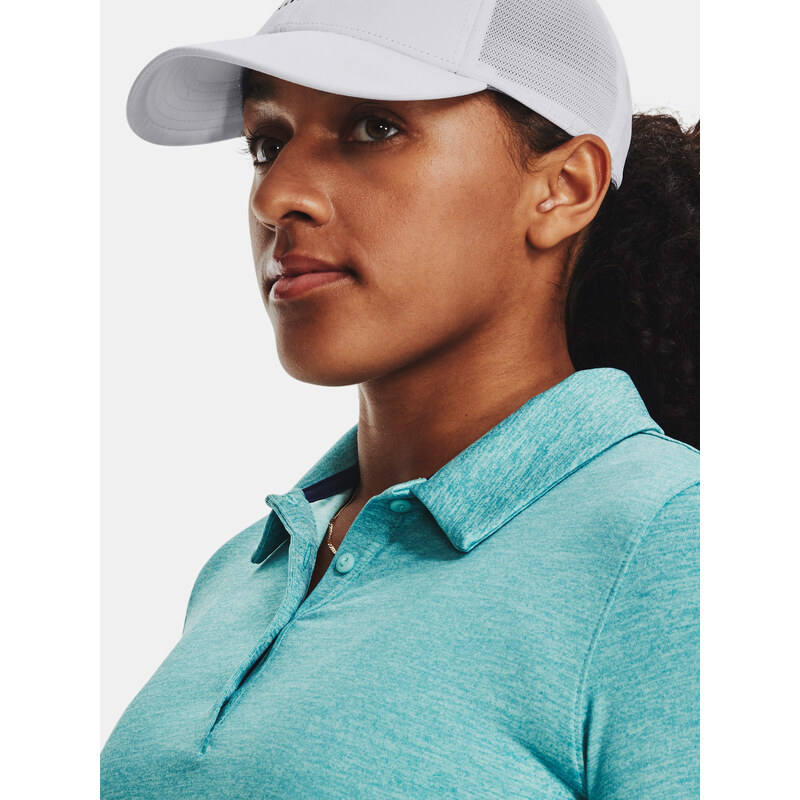 Under Armour Tričko UA Playoff SS Polo -BLU - Dámské